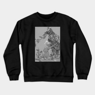 Raven Corvid Dragoon Crewneck Sweatshirt